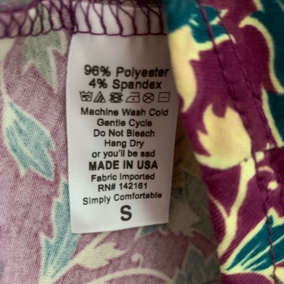 COPY - Lularoe Women’s Carly Swing Dress Small - Picture 5 of 6